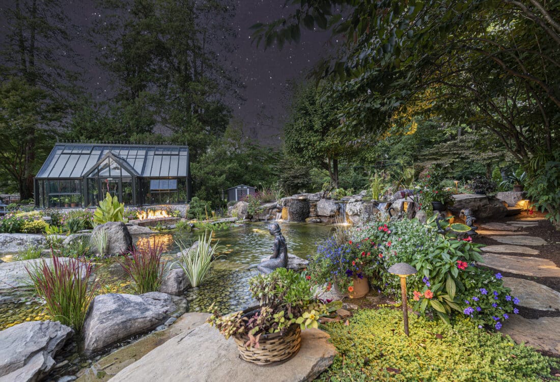 Water Features Swim Pond Rydal PA