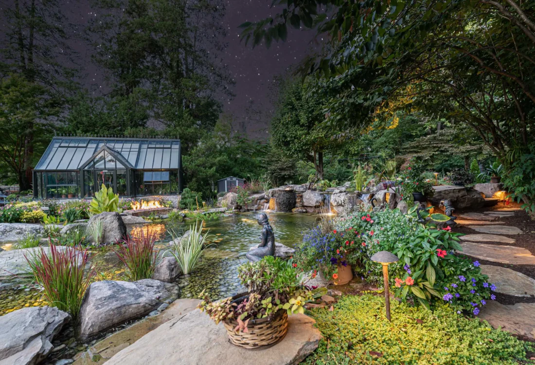 Water Features Swim Pond Rydal PA