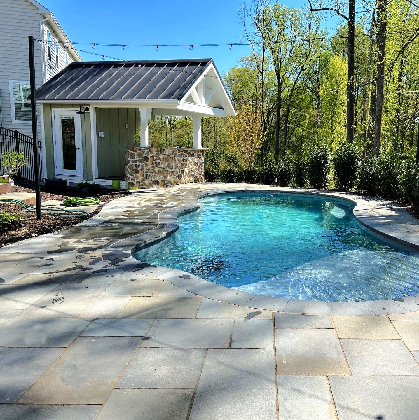 View of Transforming challenging terrain in West Chester, Pa.