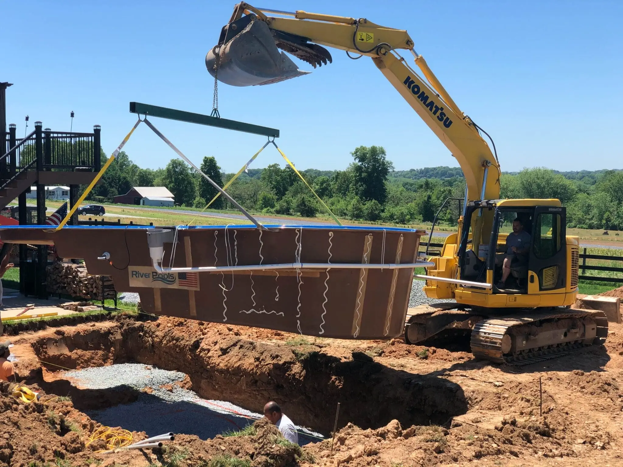 Kennett Square, PA - pool installation